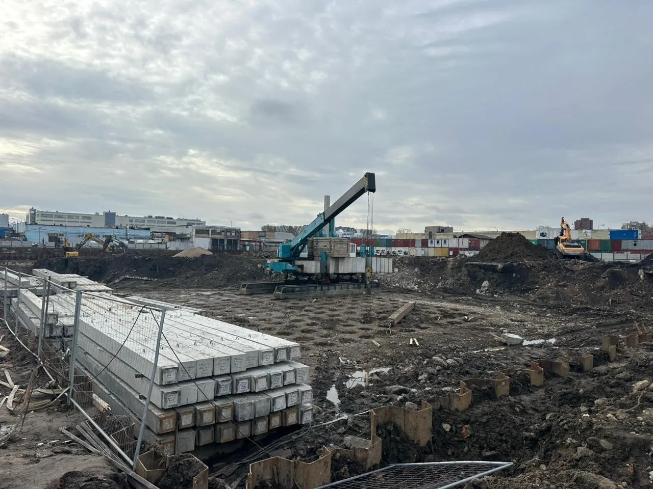 Акценты ход строительства