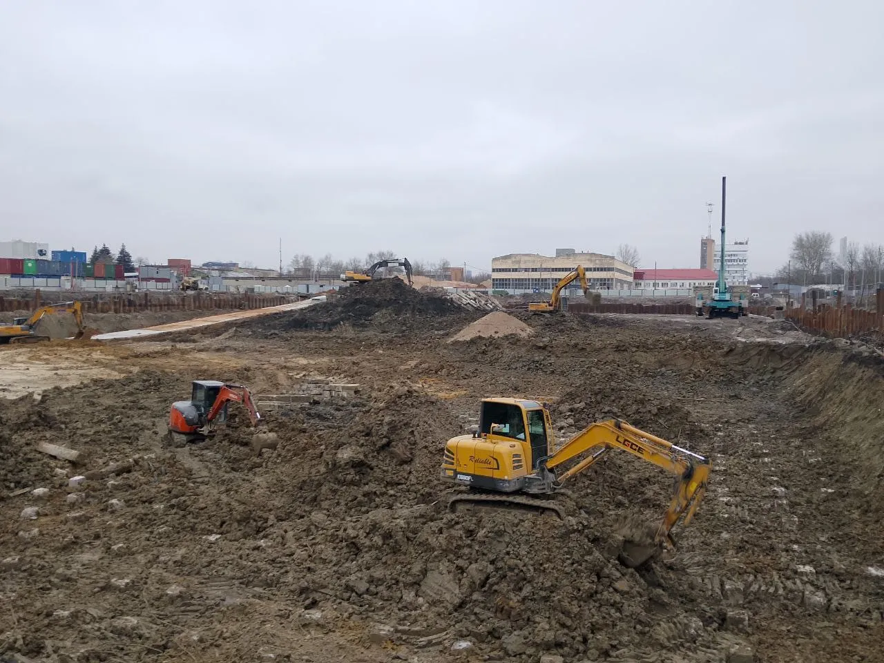 Акценты ход строительства