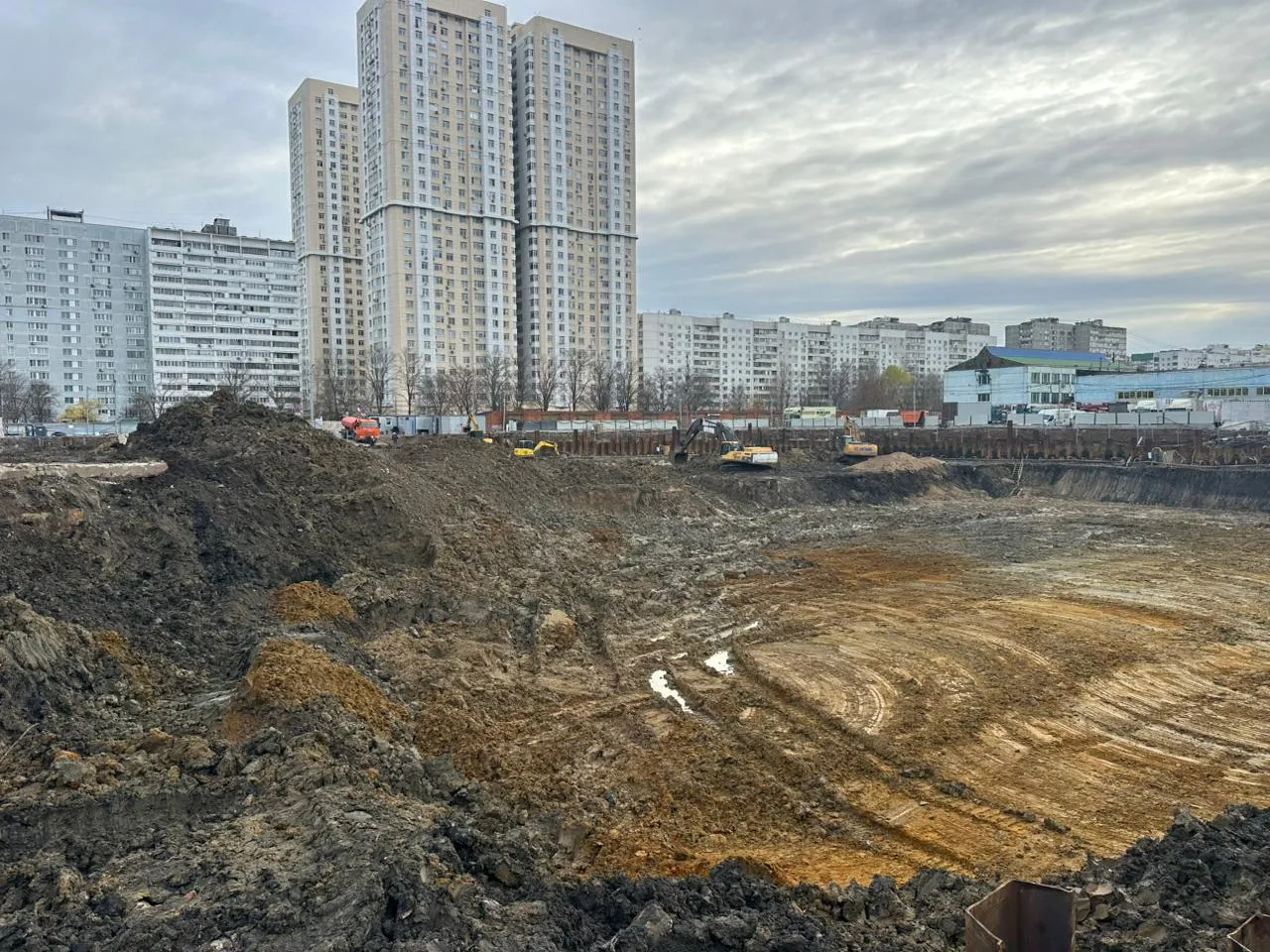 Акценты ход строительства