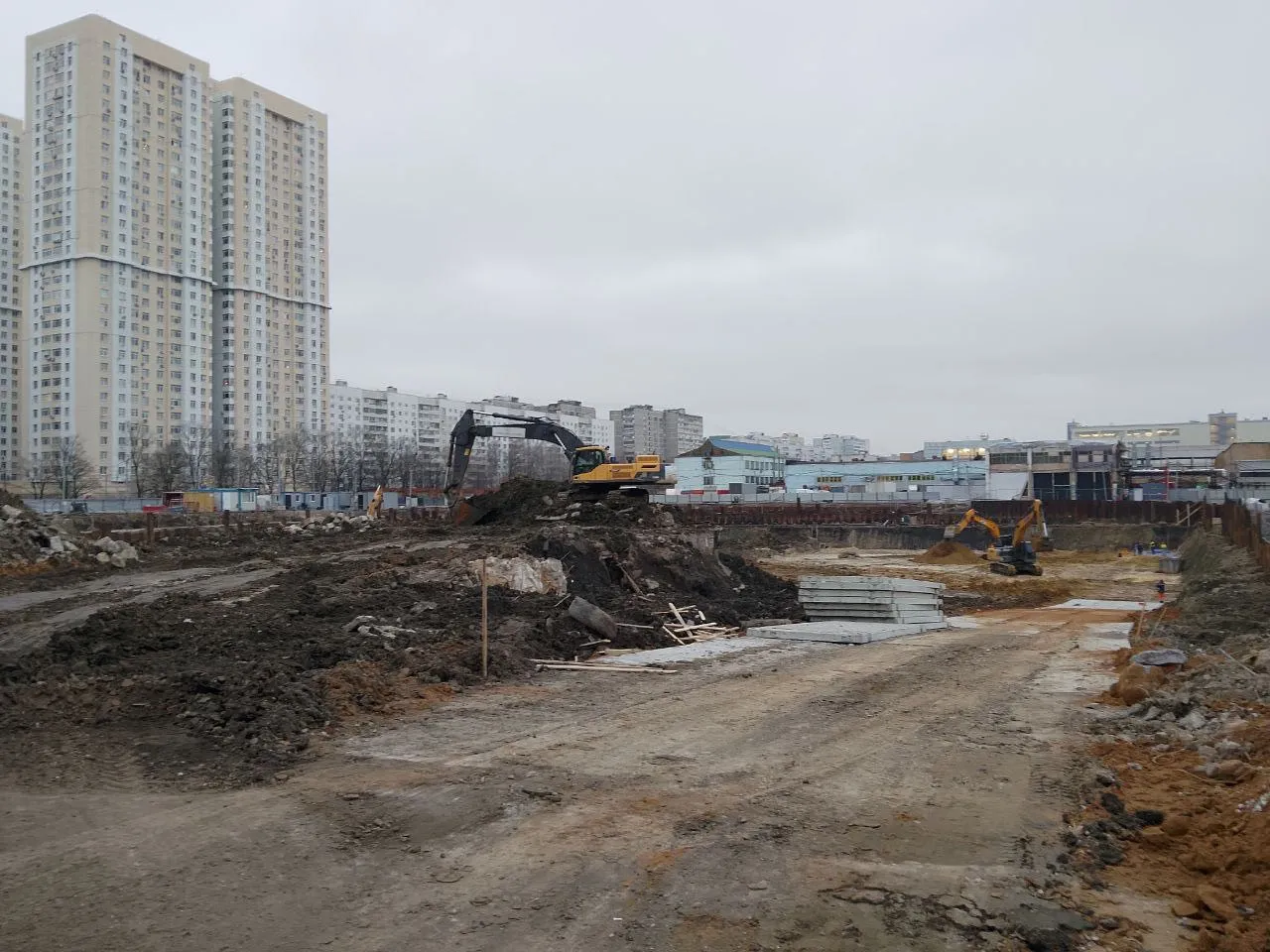 Акценты ход строительства