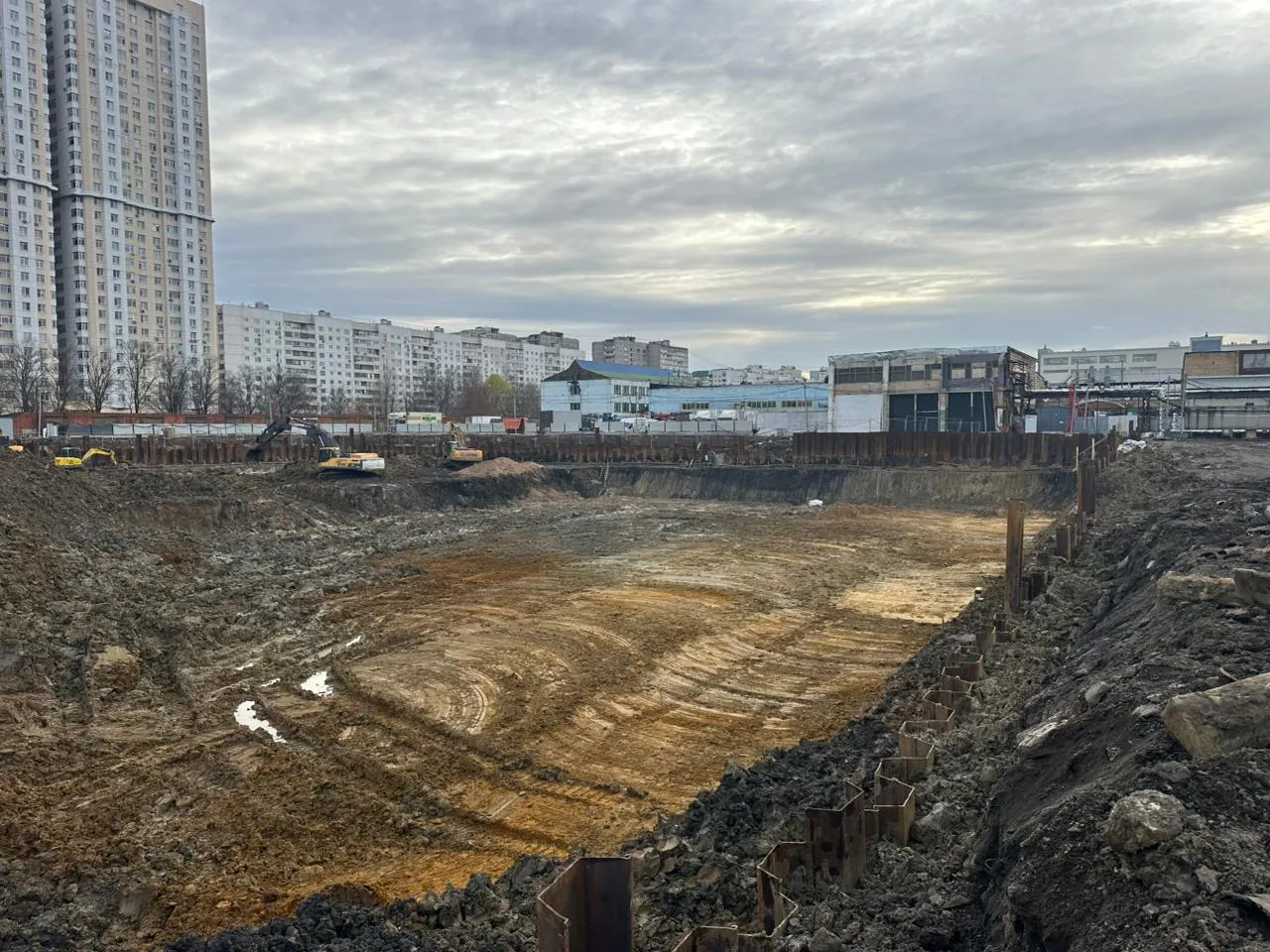 Акценты ход строительства