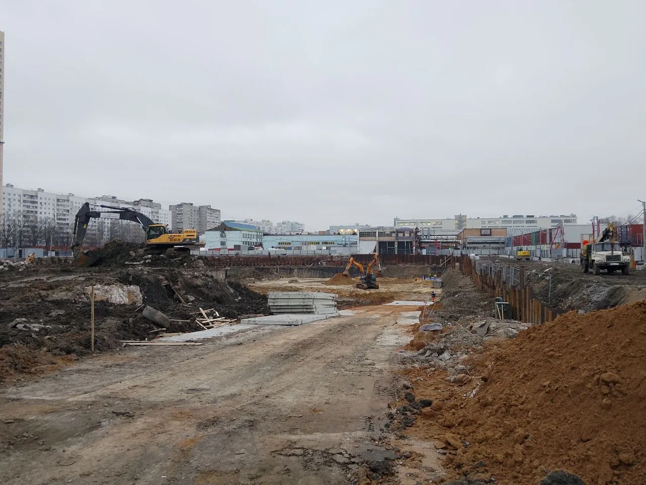 Акценты ход строительства