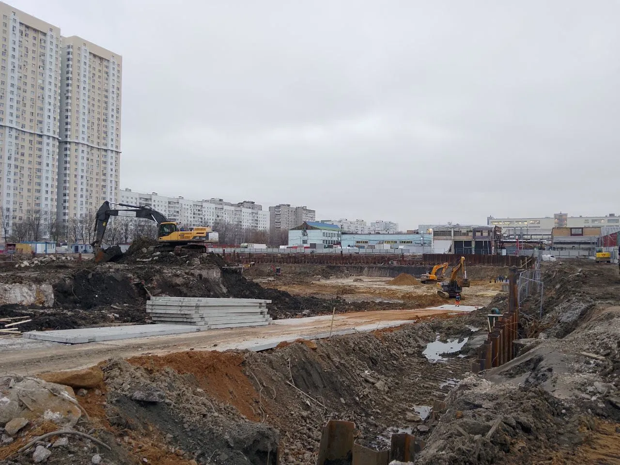 Акценты ход строительства