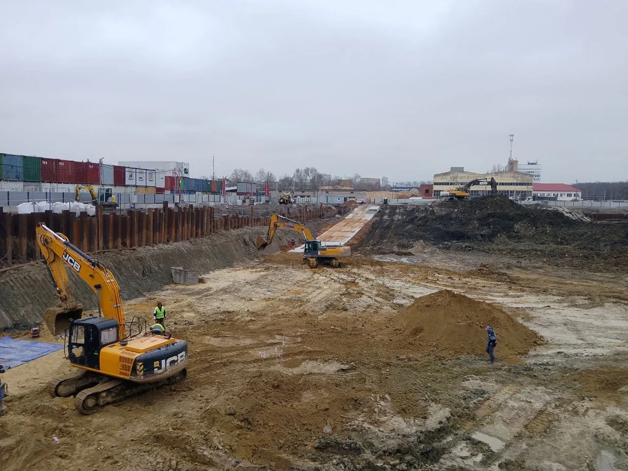 Акценты ход строительства