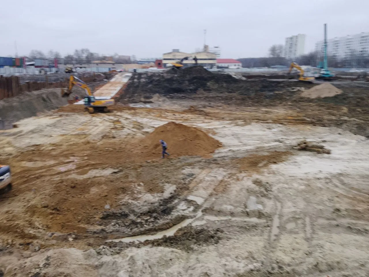 Акценты ход строительства