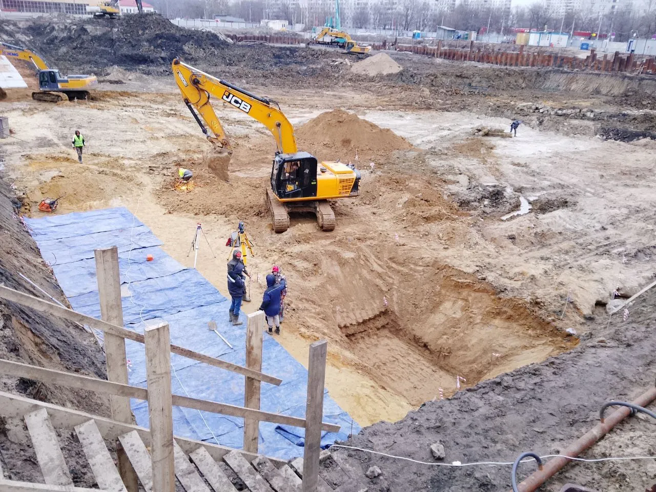 Акценты ход строительства