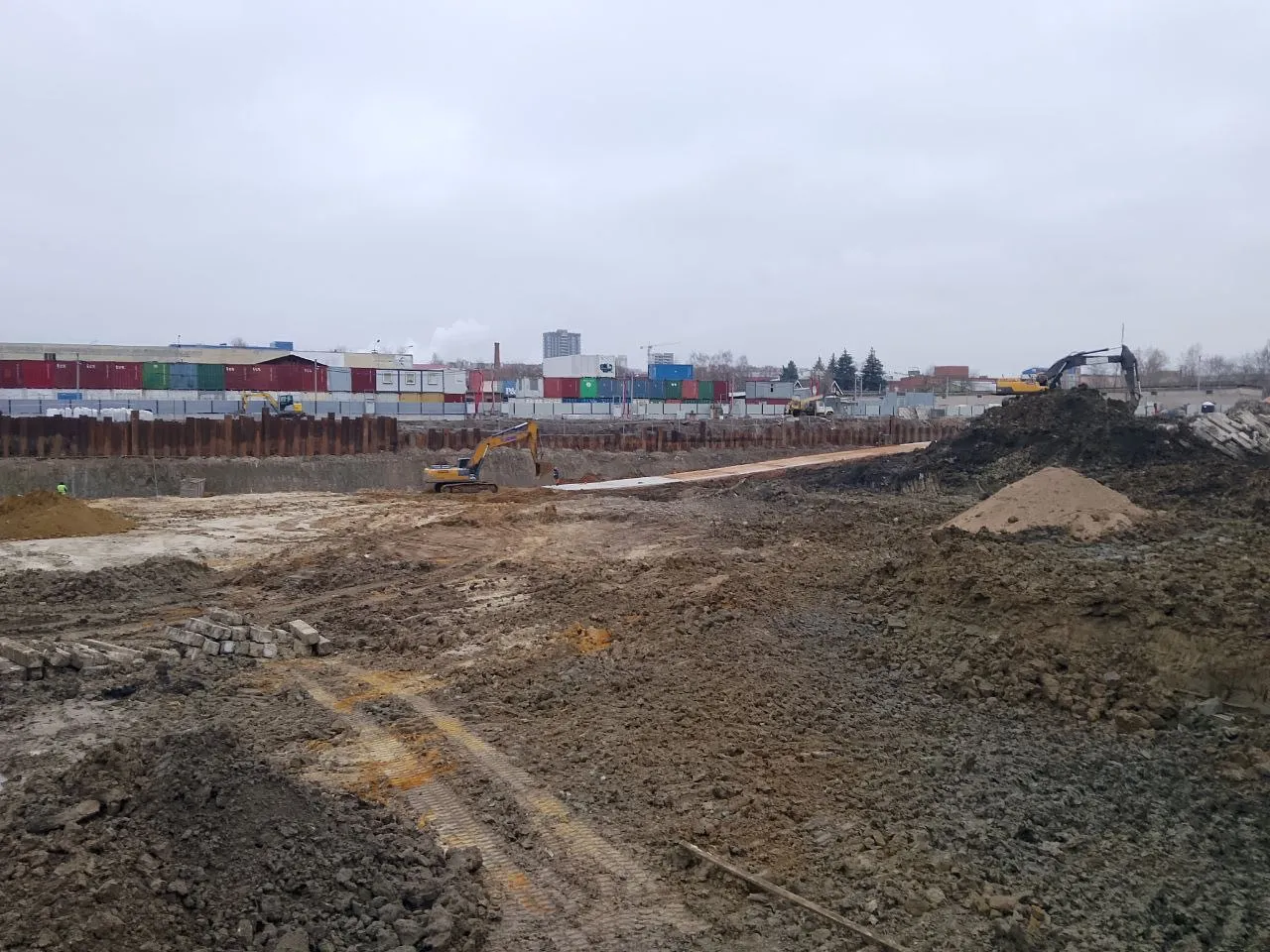 Акценты ход строительства