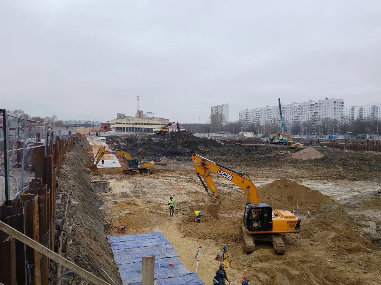 Акценты ход строительства