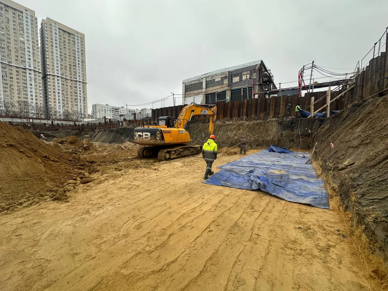 Акценты ход строительства