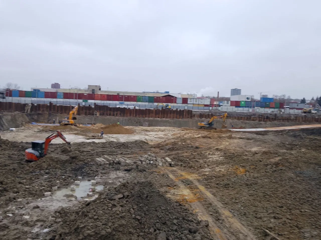 Акценты ход строительства