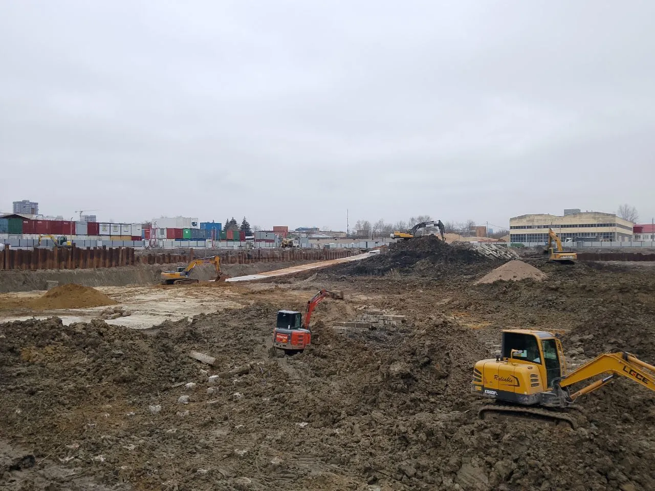 Акценты ход строительства