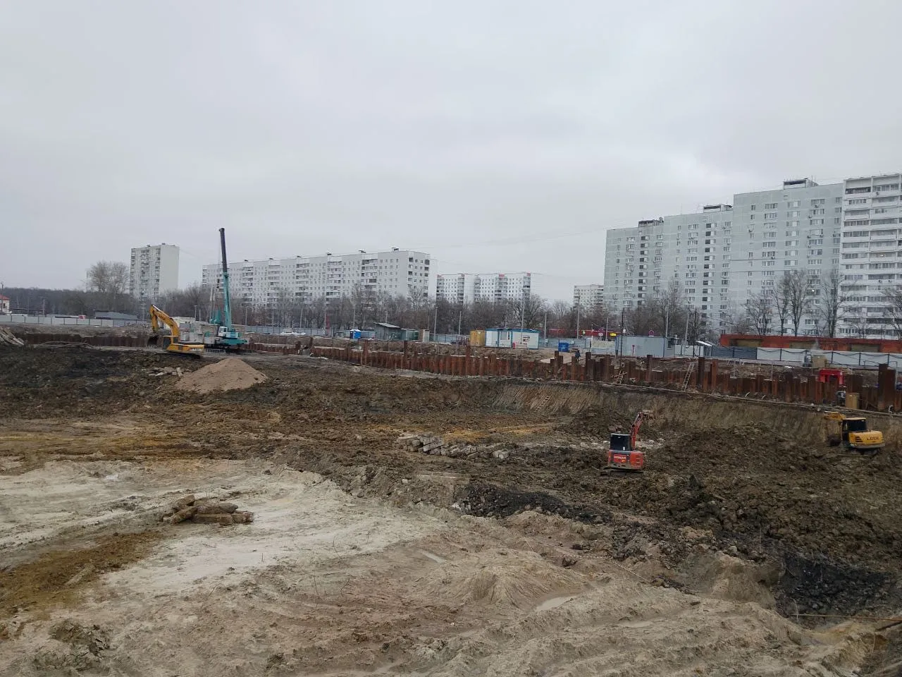 Акценты ход строительства