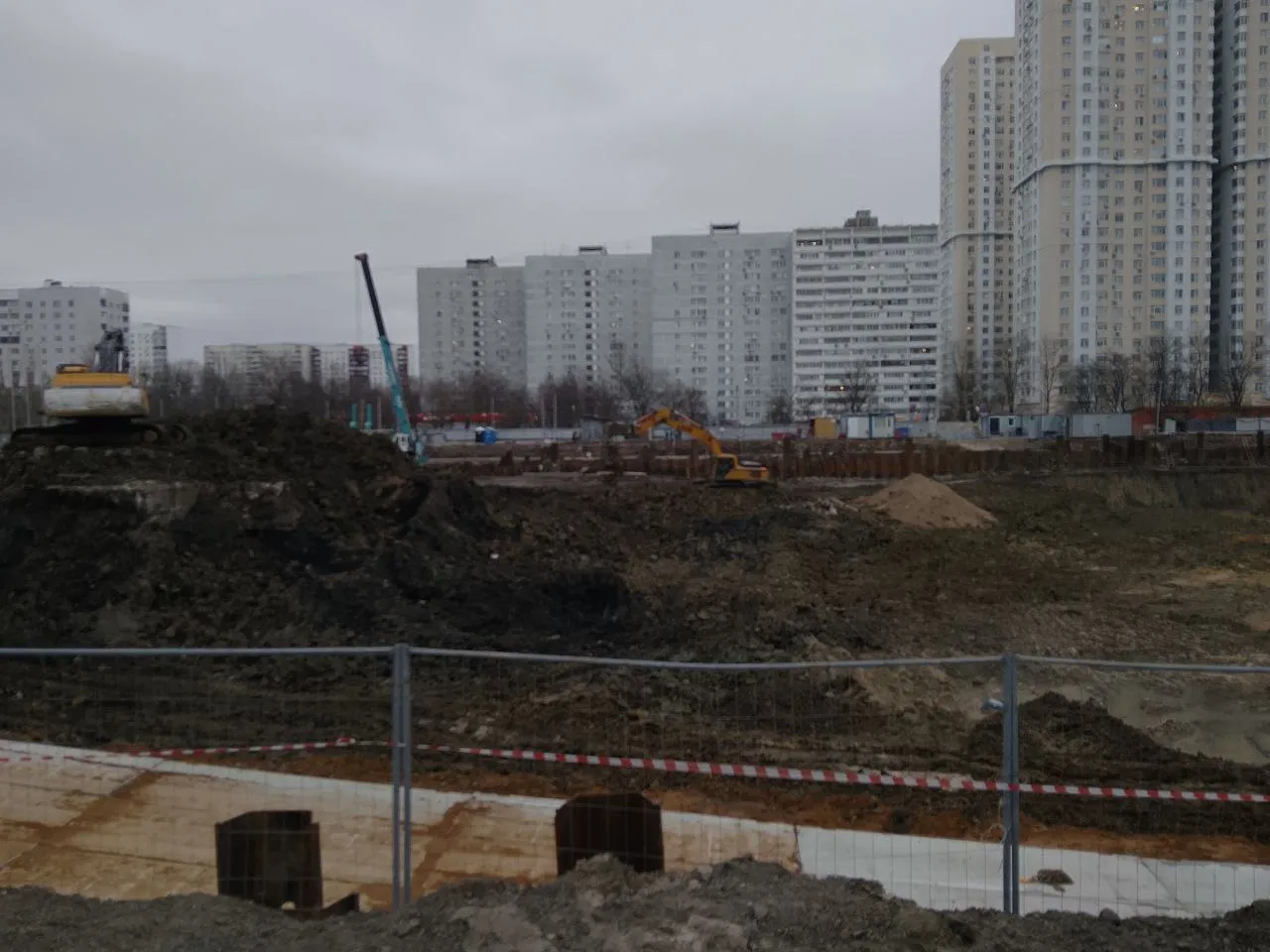 Акценты ход строительства