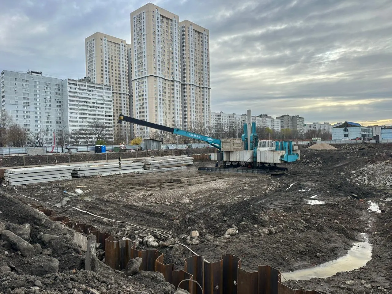 Акценты ход строительства