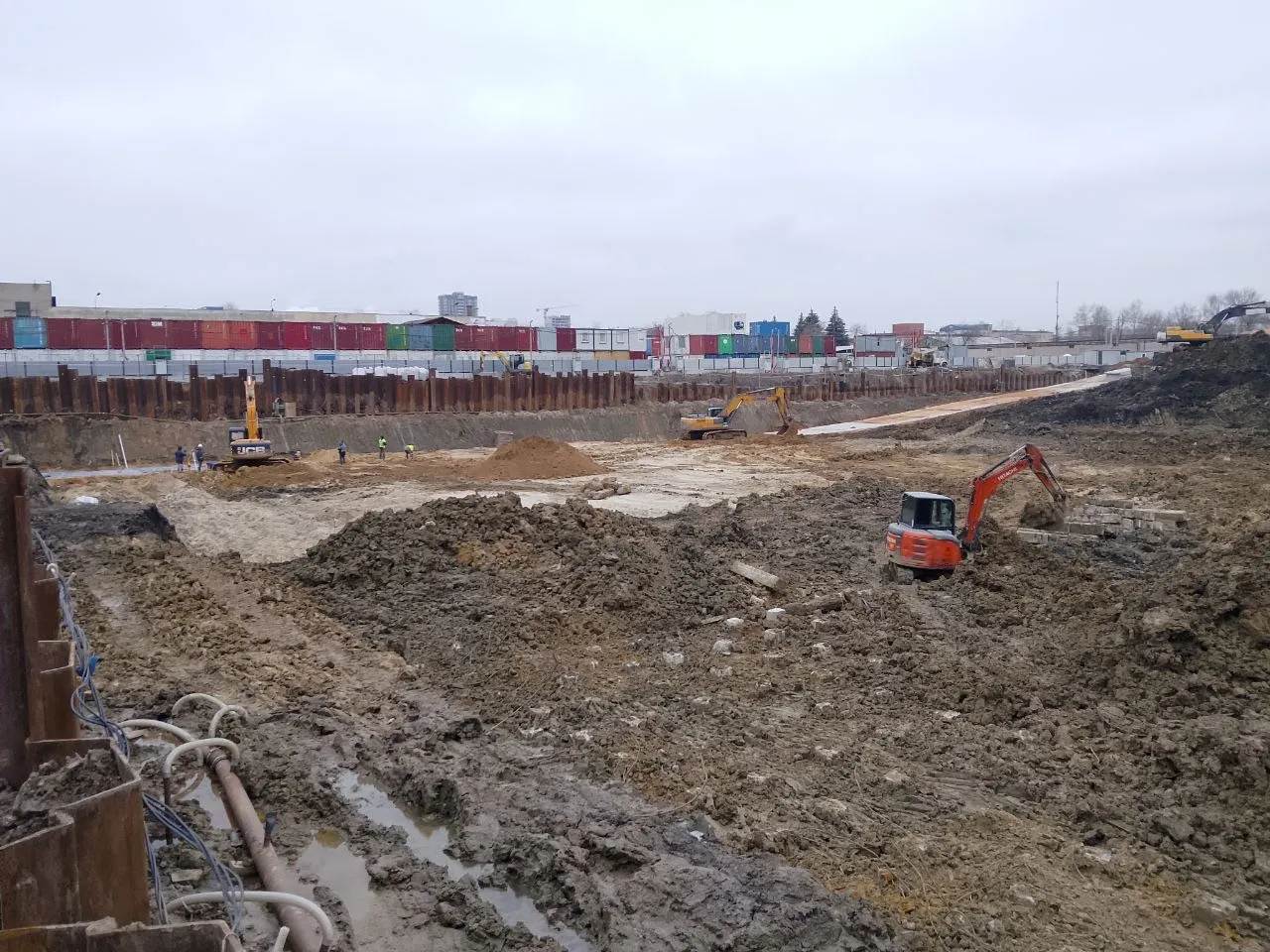 Акценты ход строительства