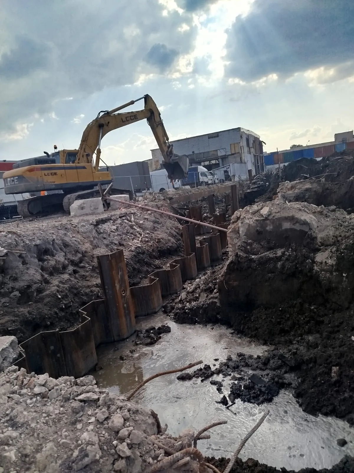 Акценты ход строительства