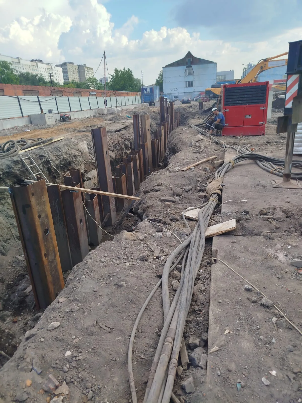 Акценты ход строительства