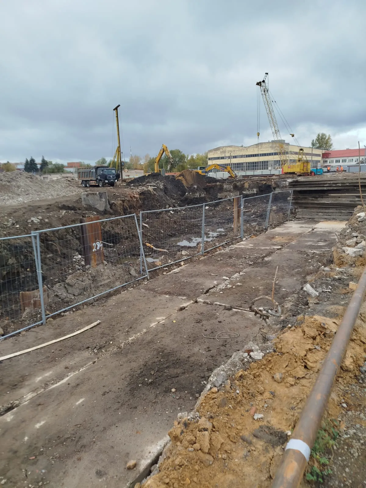 Акценты ход строительства