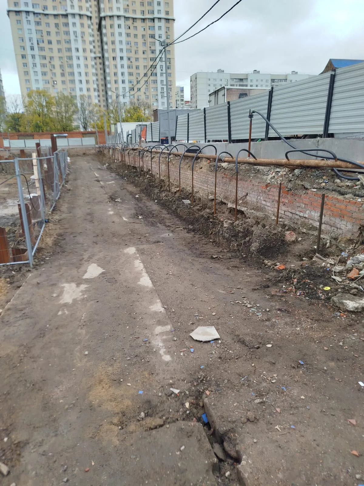 Акценты ход строительства