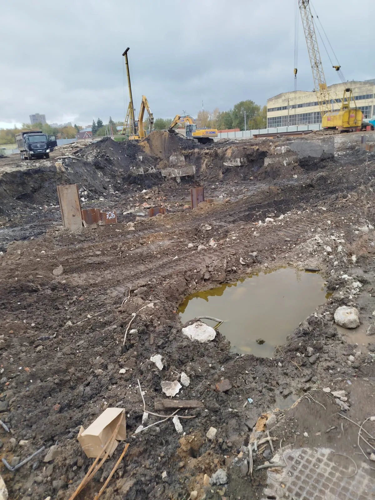 Акценты ход строительства