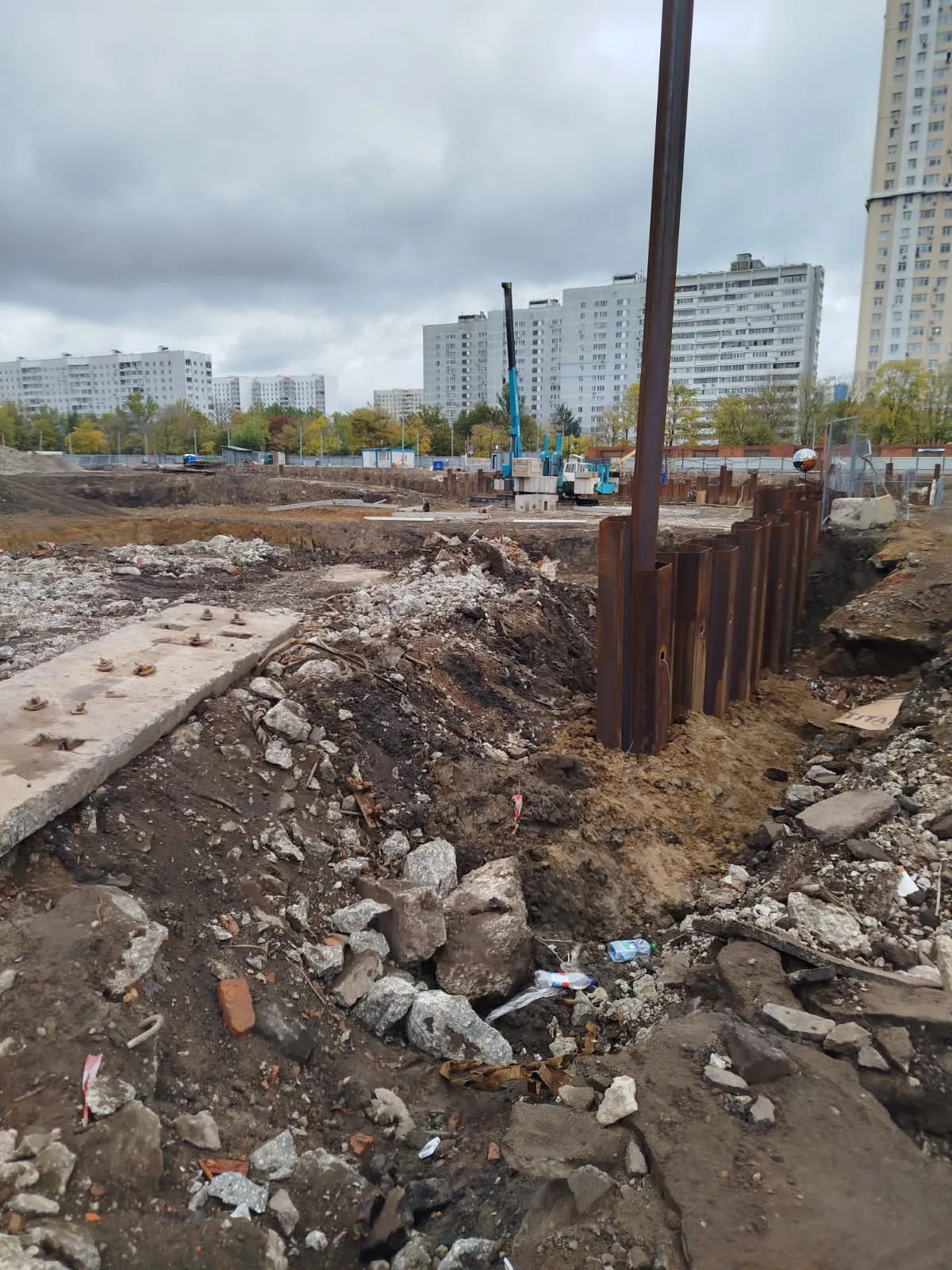 Акценты ход строительства