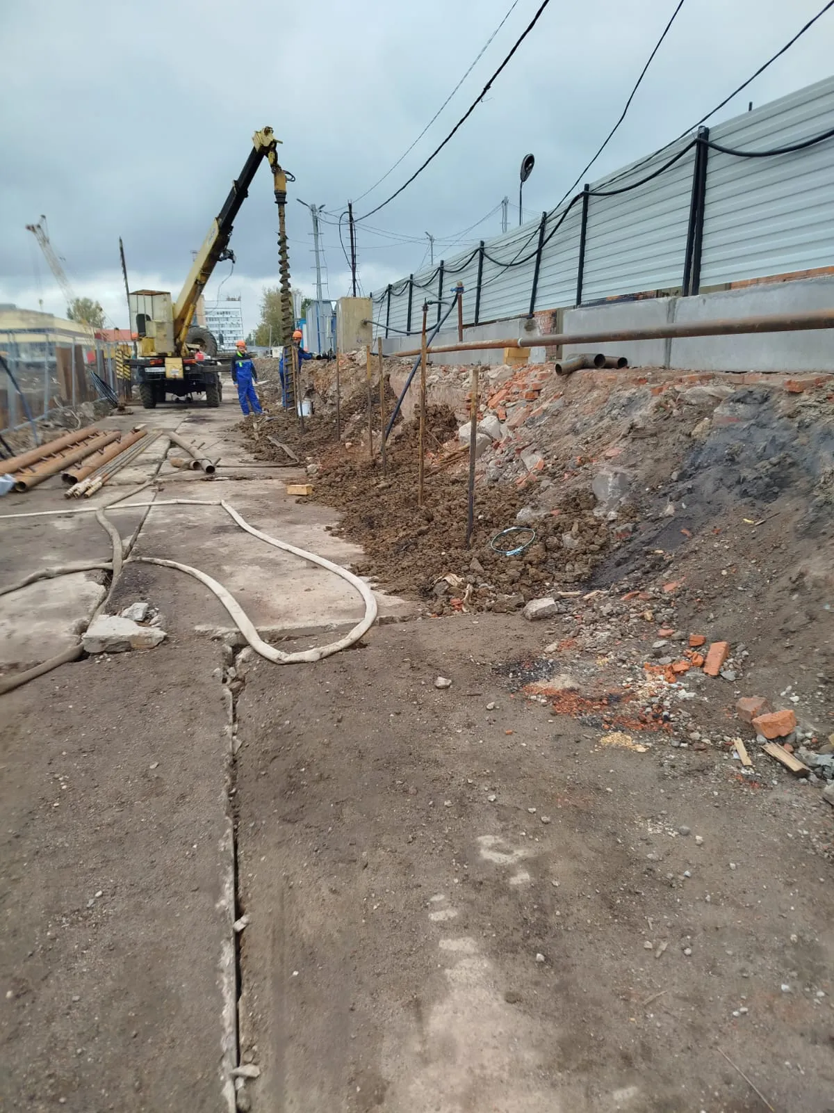 Акценты ход строительства