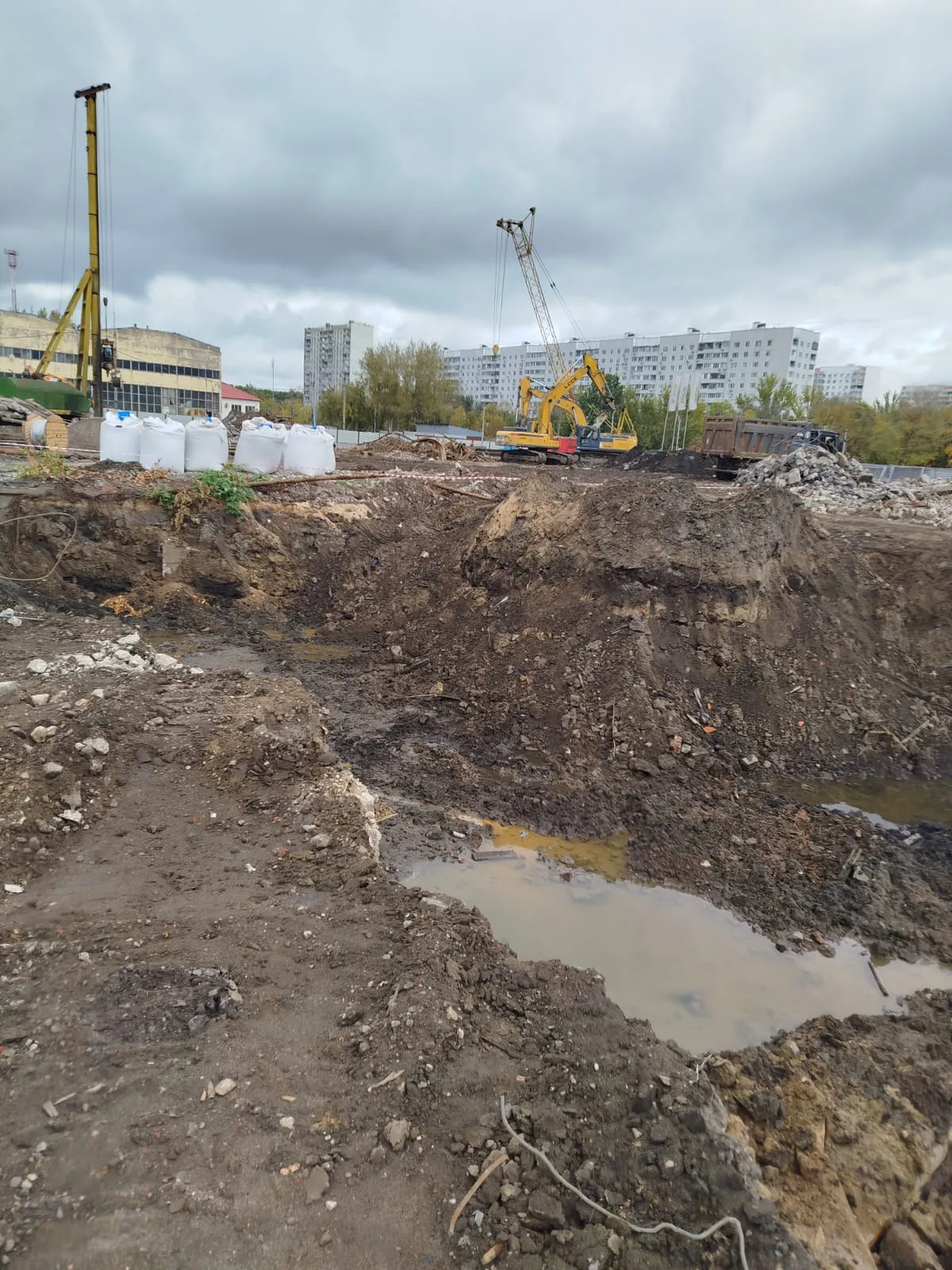 Акценты ход строительства