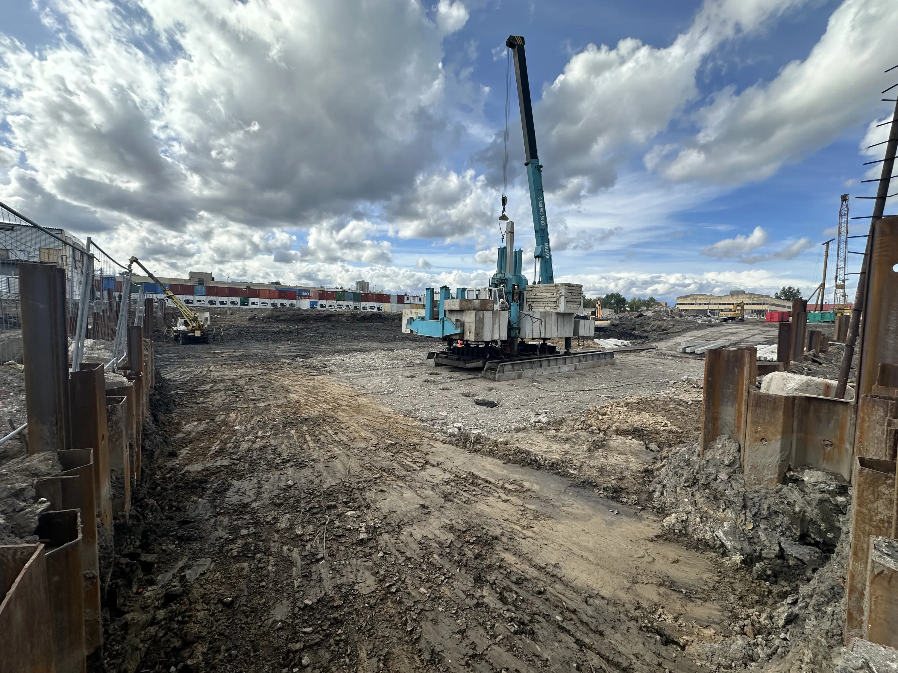 Акценты ход строительства