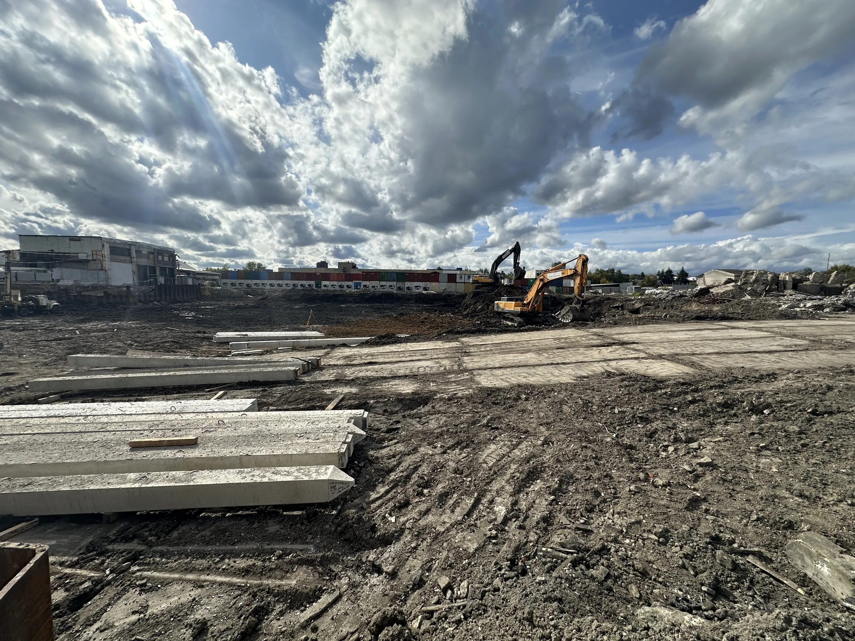 Акценты ход строительства