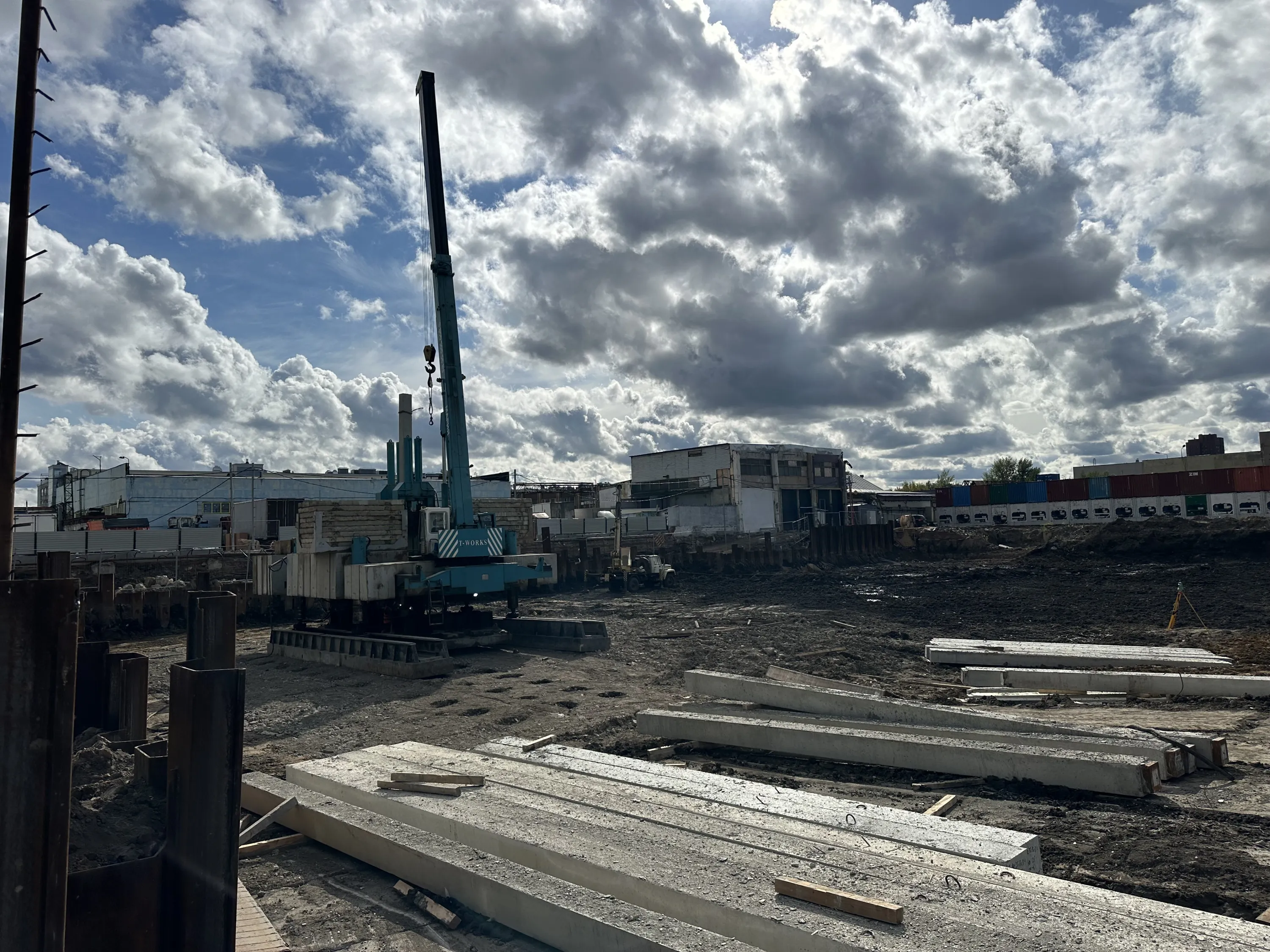 Акценты ход строительства