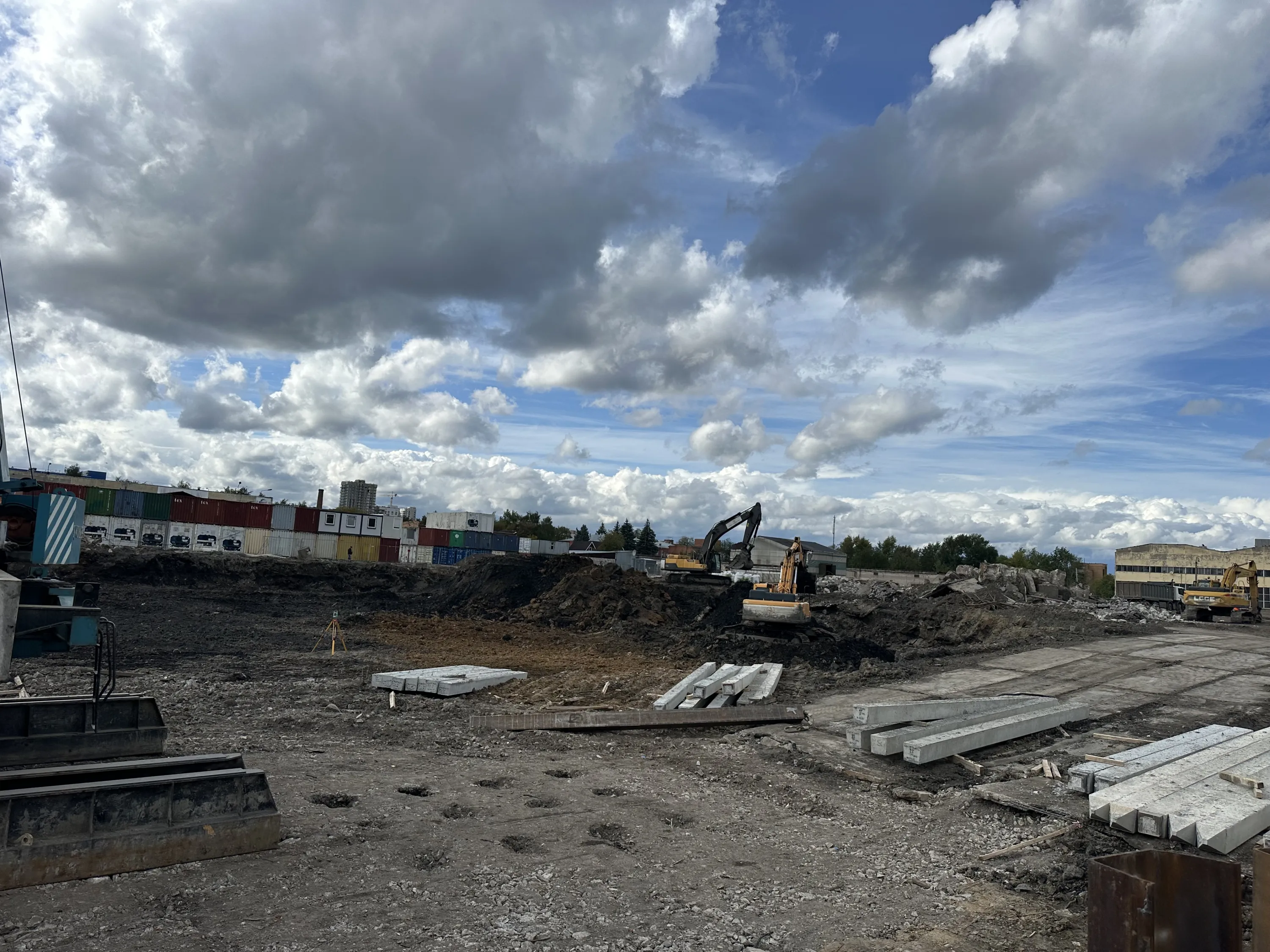 Акценты ход строительства