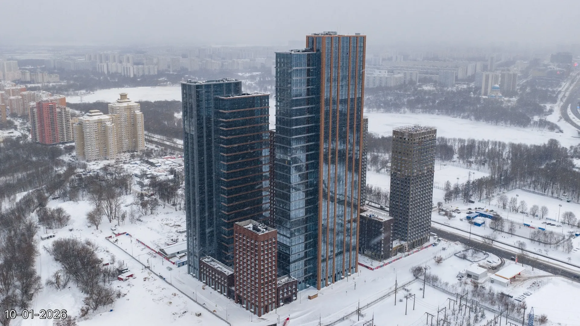 ЖК "WAVE" (Вейв) ход строительства