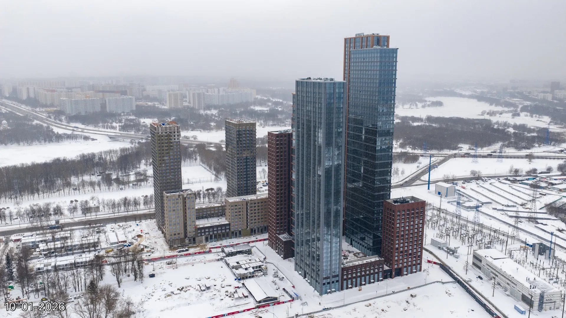 ЖК "WAVE" (Вейв) ход строительства