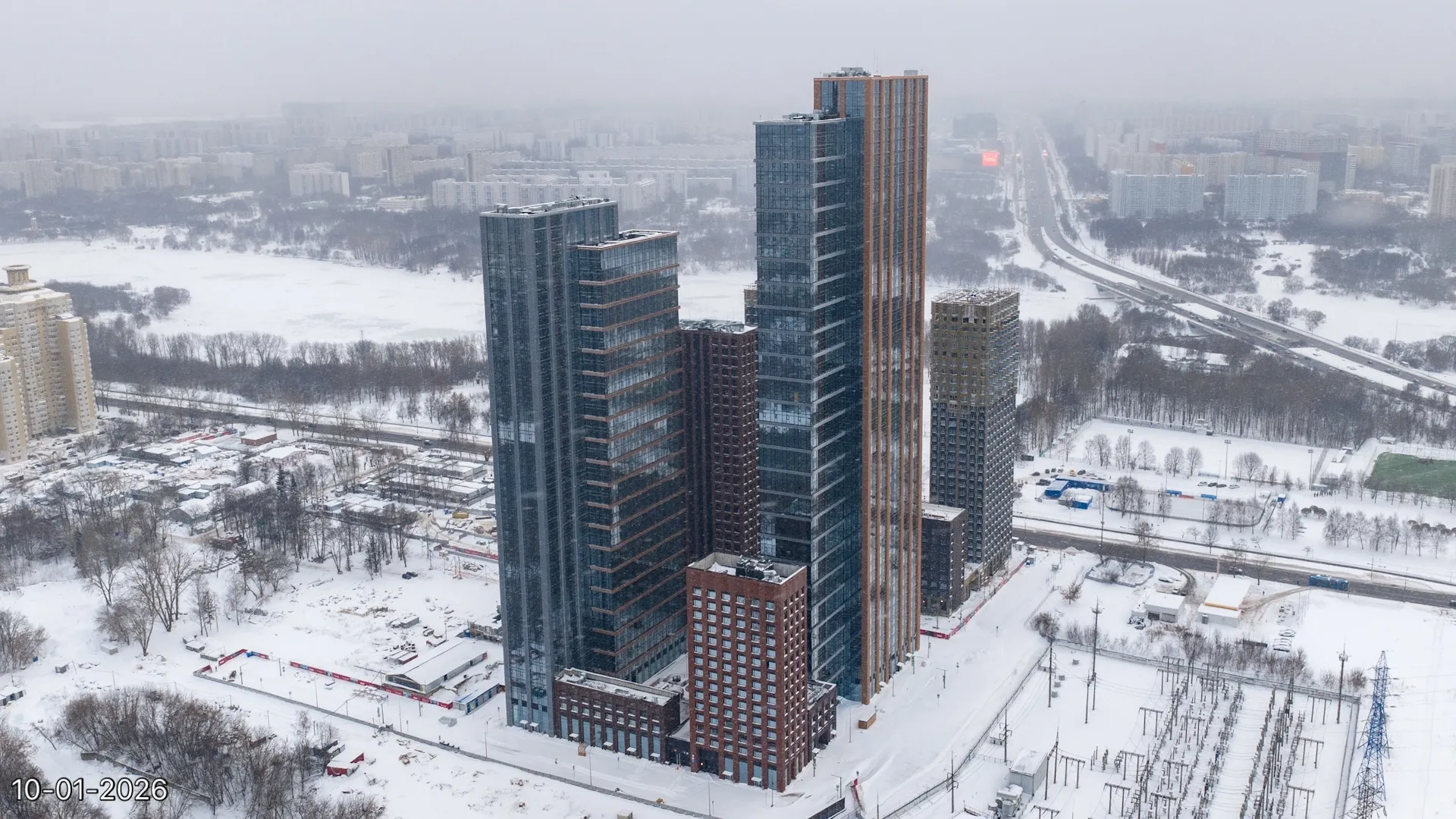 ЖК "WAVE" (Вейв) ход строительства