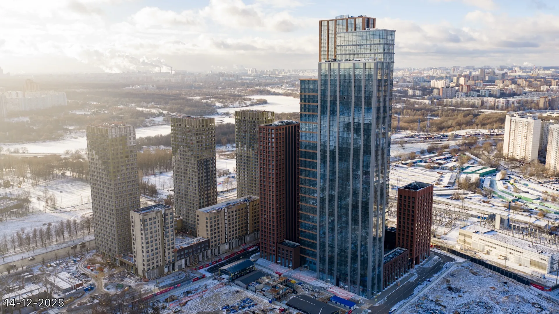 ЖК "WAVE" (Вейв) ход строительства