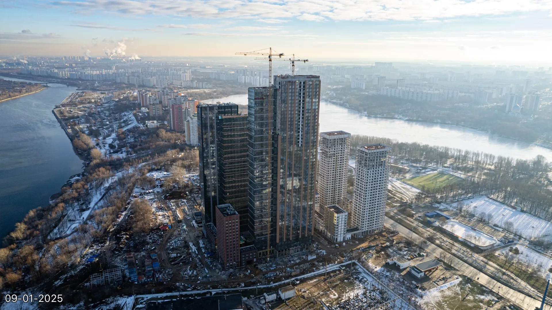 ЖК "WAVE" (Вейв) ход строительства