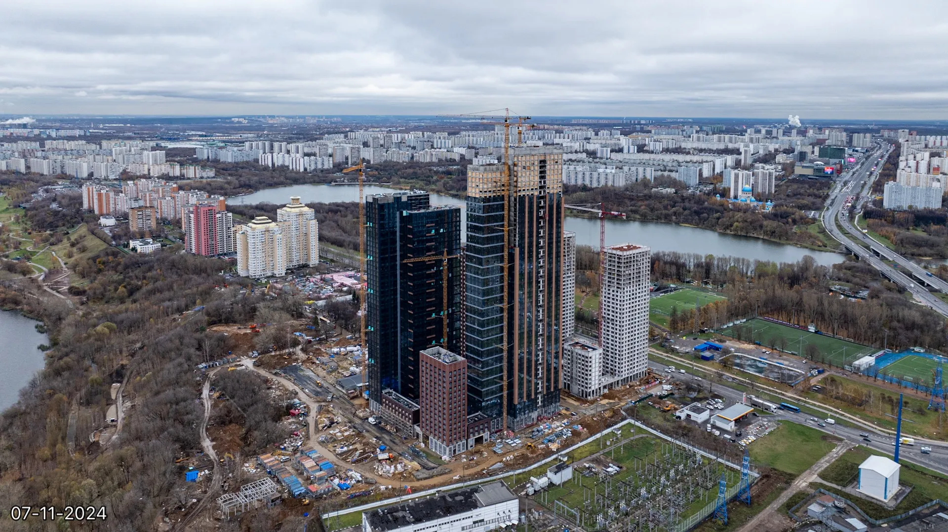 ЖК "WAVE" (Вейв) ход строительства