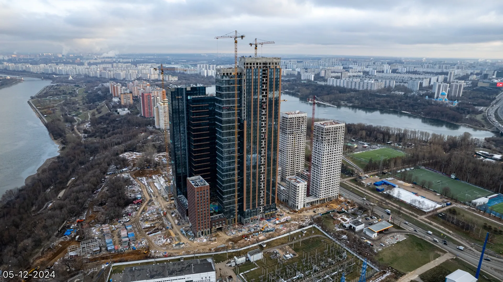 ЖК "WAVE" (Вейв) ход строительства