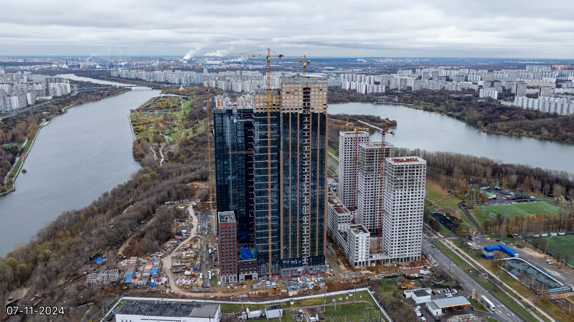 ЖК "WAVE" (Вейв) ход строительства