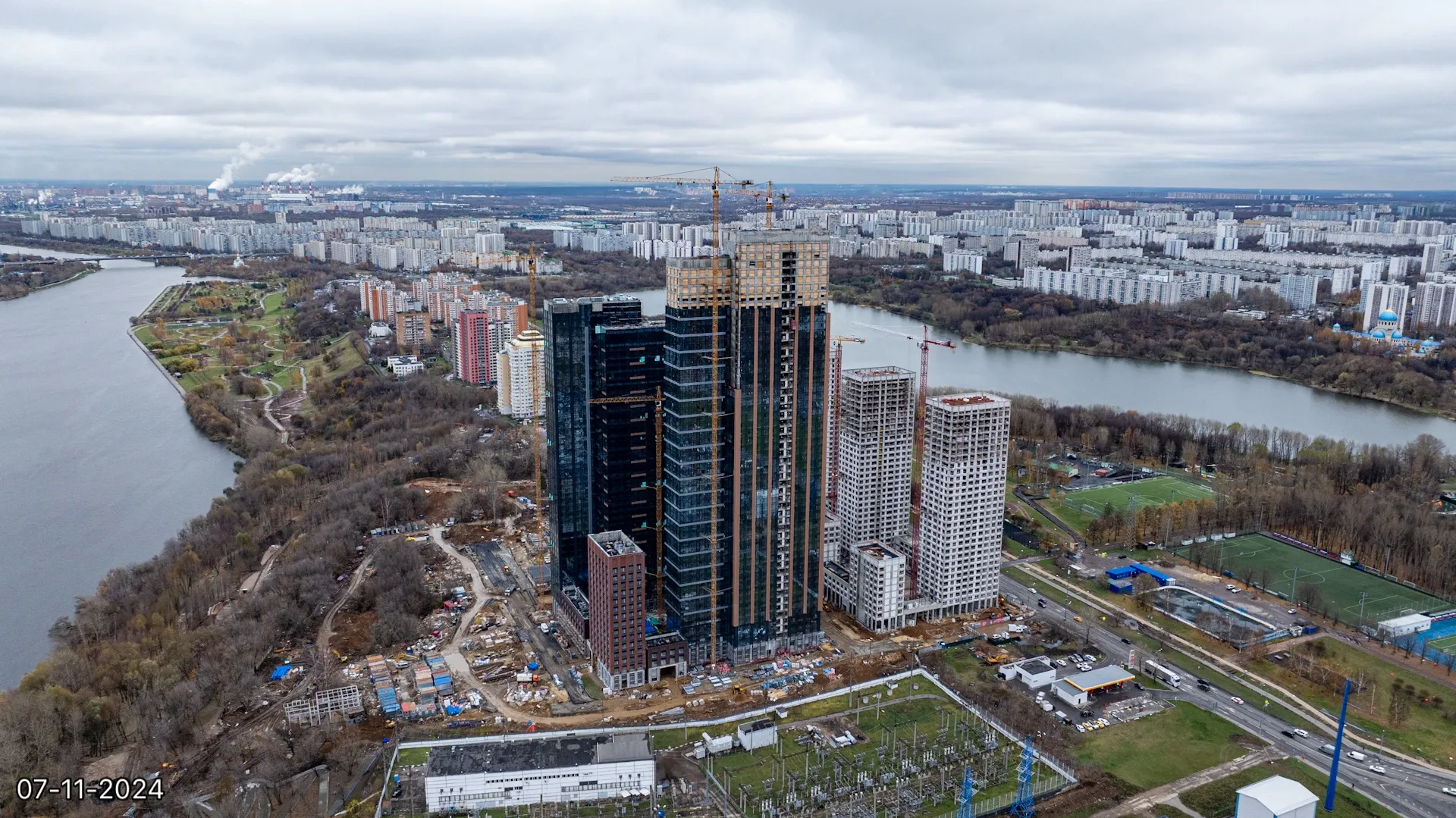 ЖК "WAVE" (Вейв) ход строительства