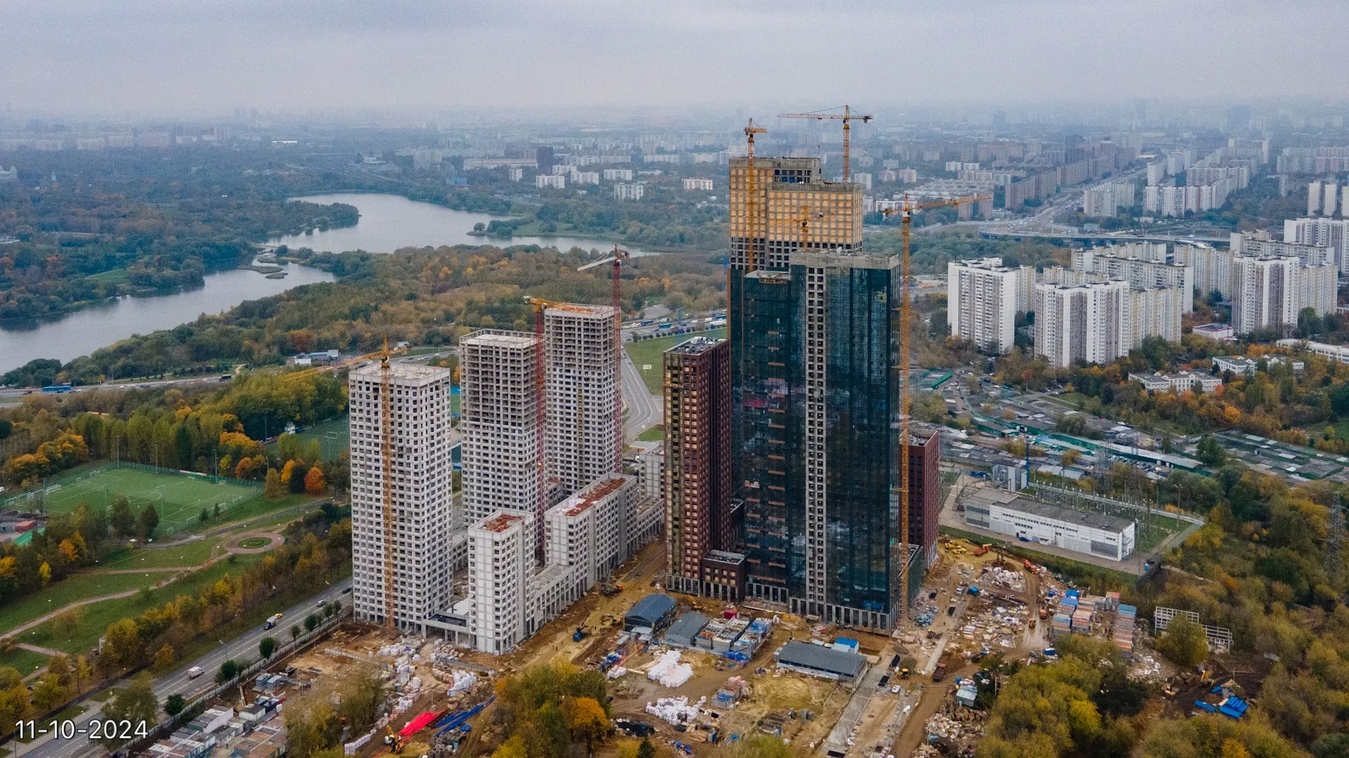 ЖК "WAVE" (Вейв) ход строительства