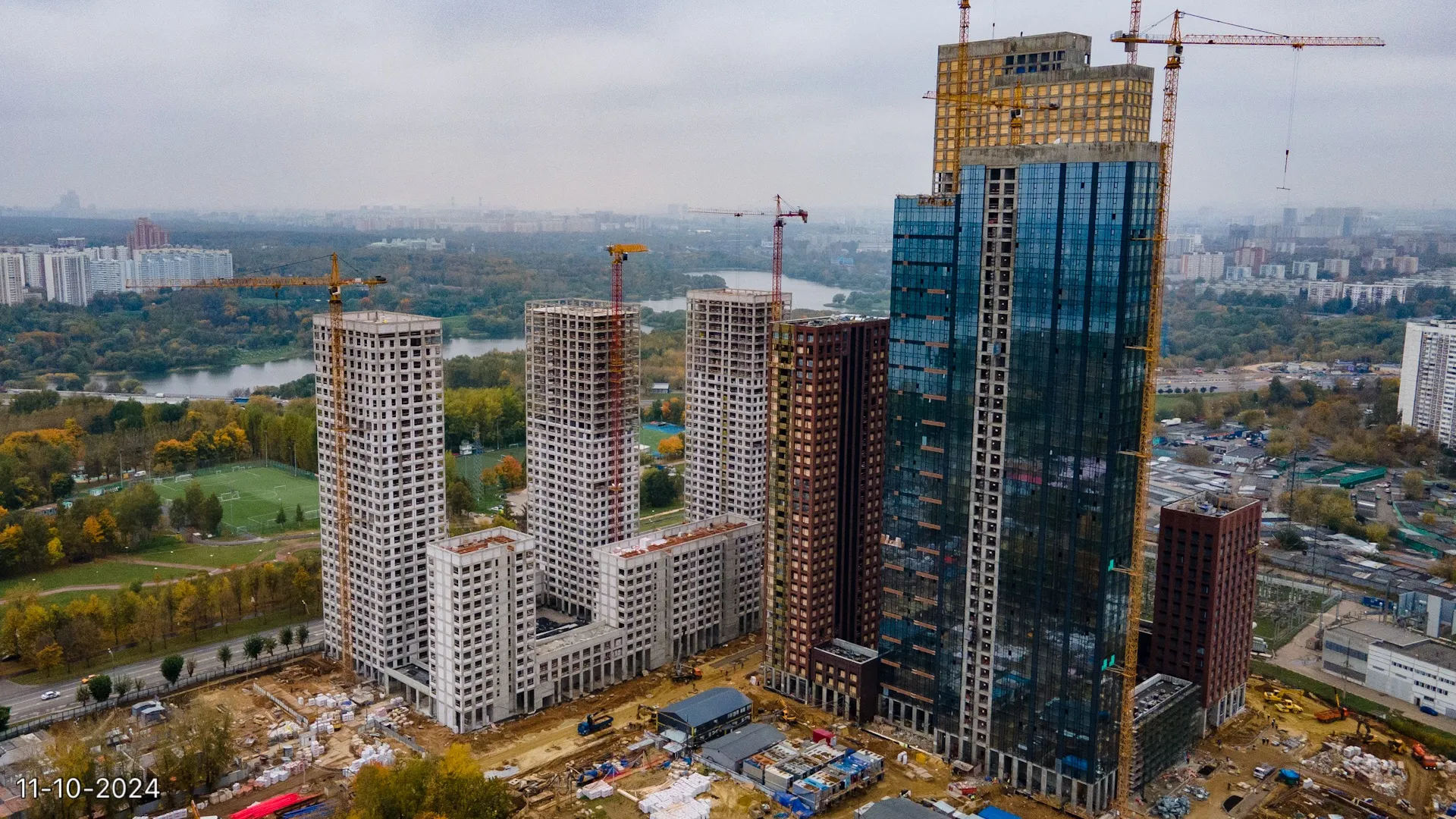 ЖК "WAVE" (Вейв) ход строительства