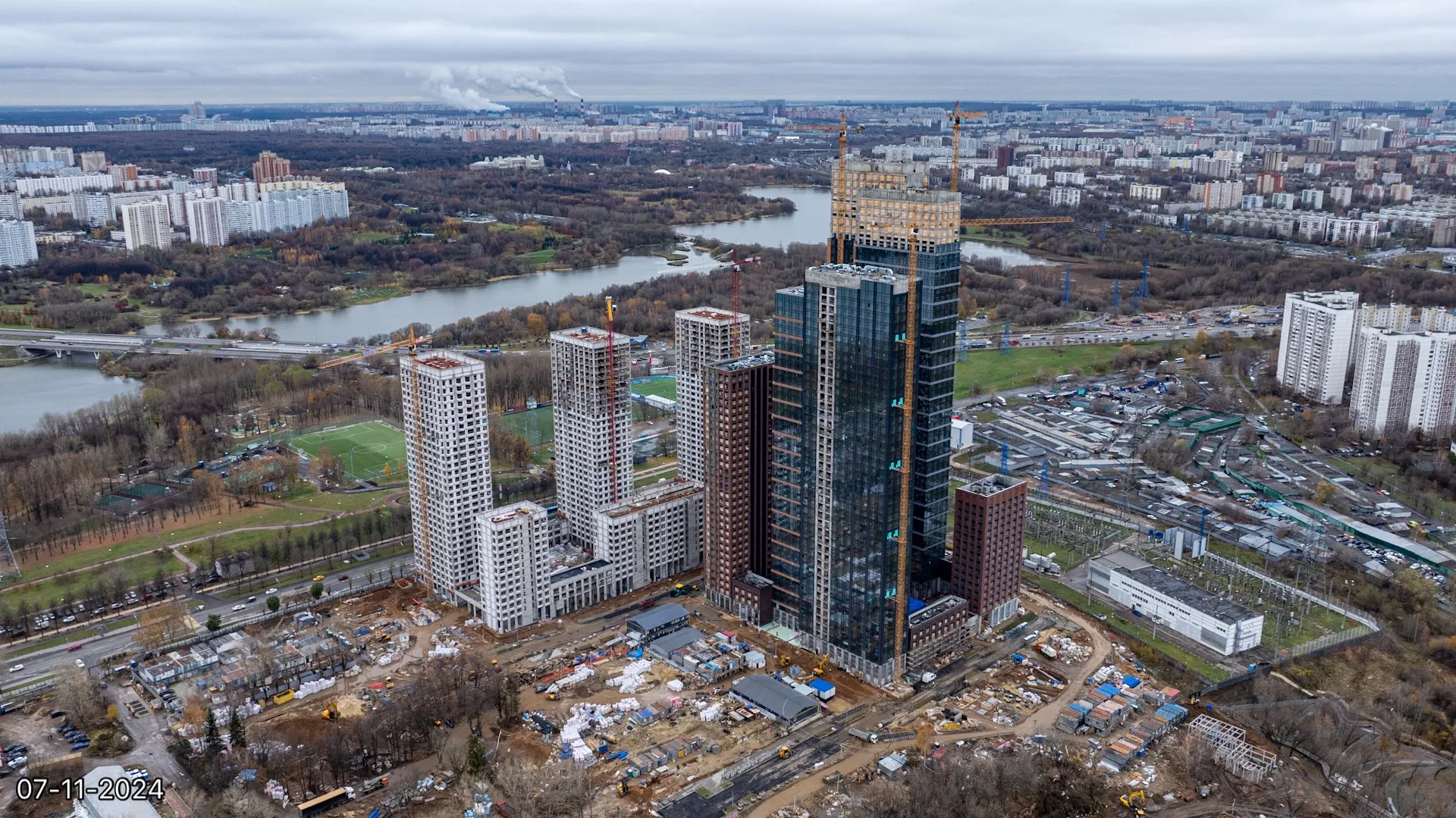 ЖК "WAVE" (Вейв) ход строительства