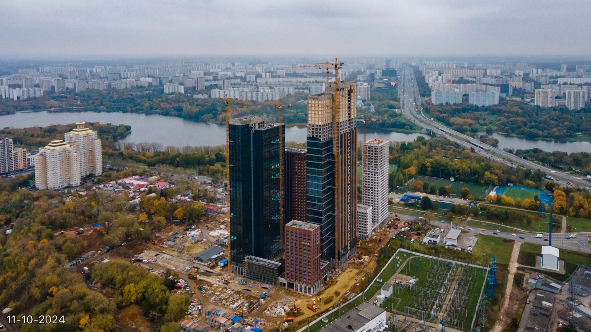 ЖК "WAVE" (Вейв) ход строительства