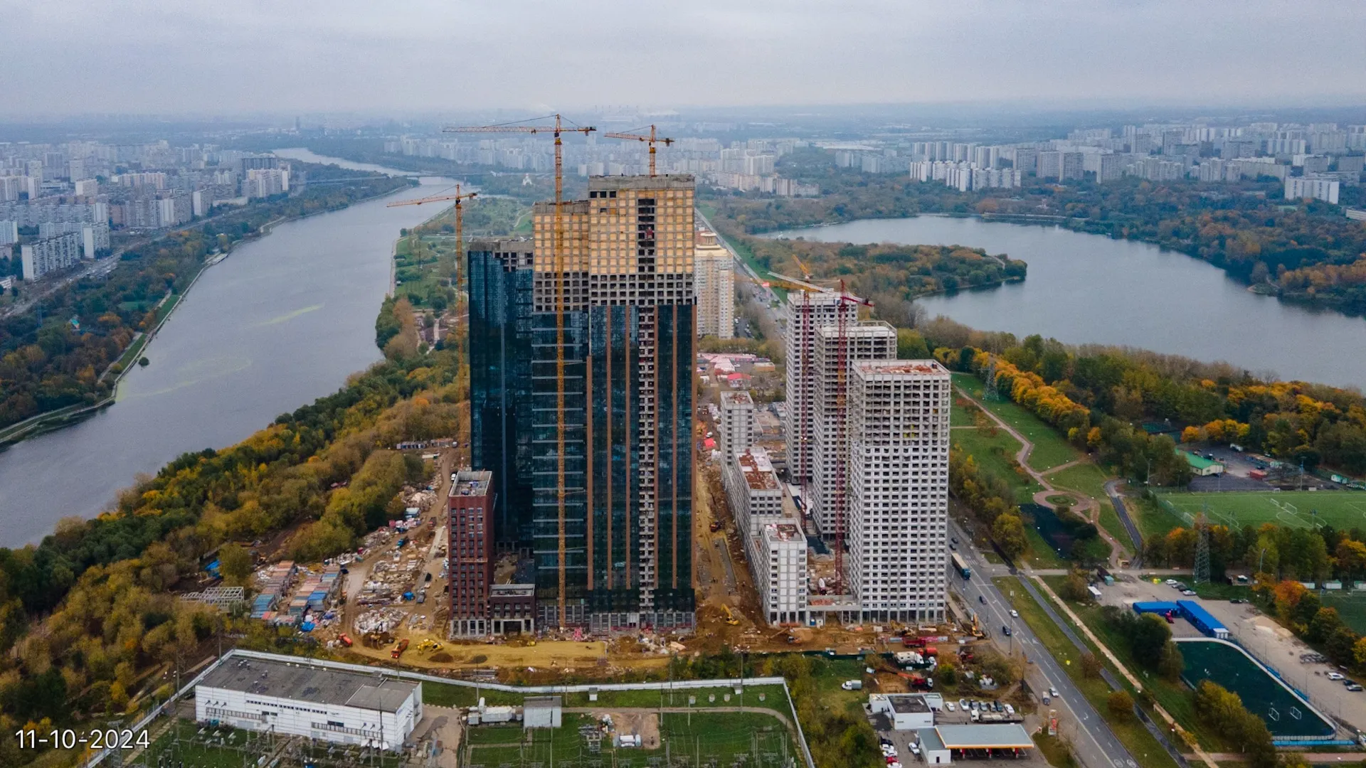 ЖК "WAVE" (Вейв) ход строительства