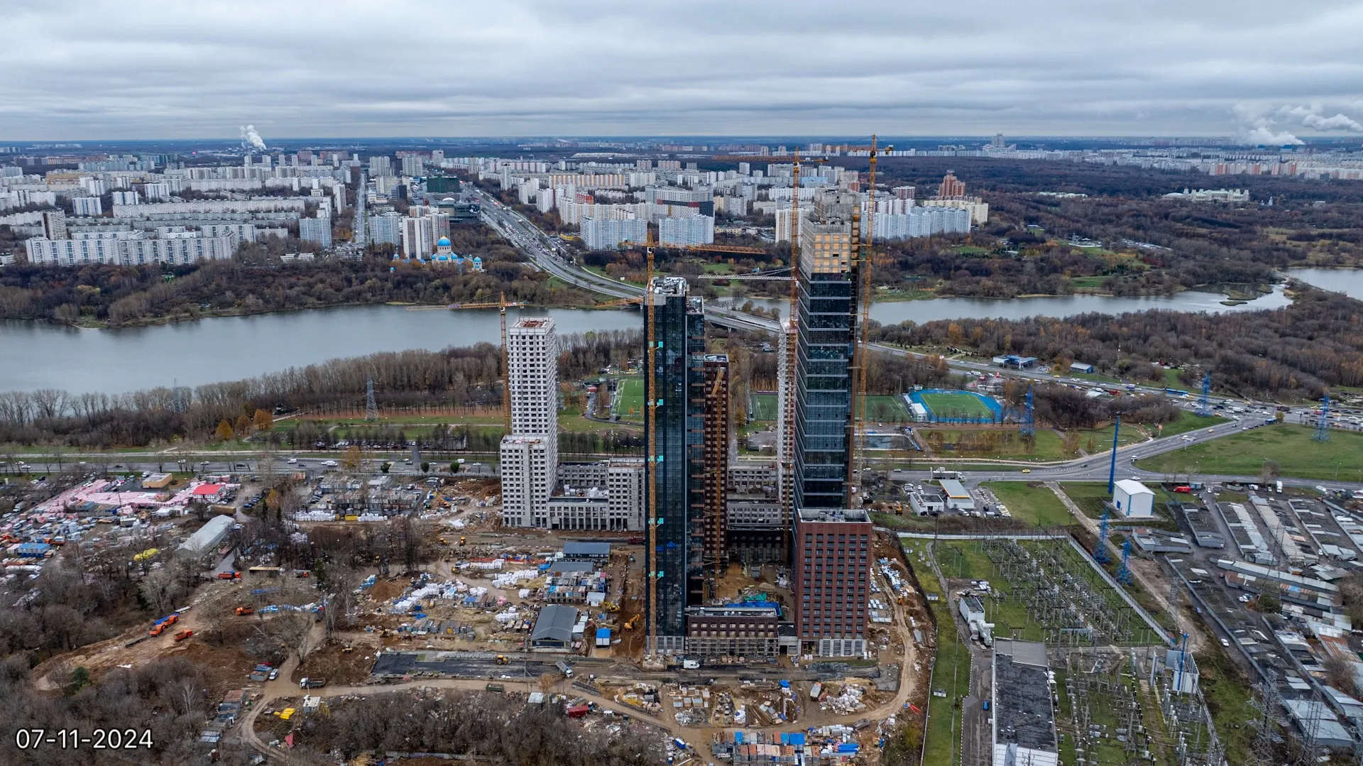 ЖК "WAVE" (Вейв) ход строительства