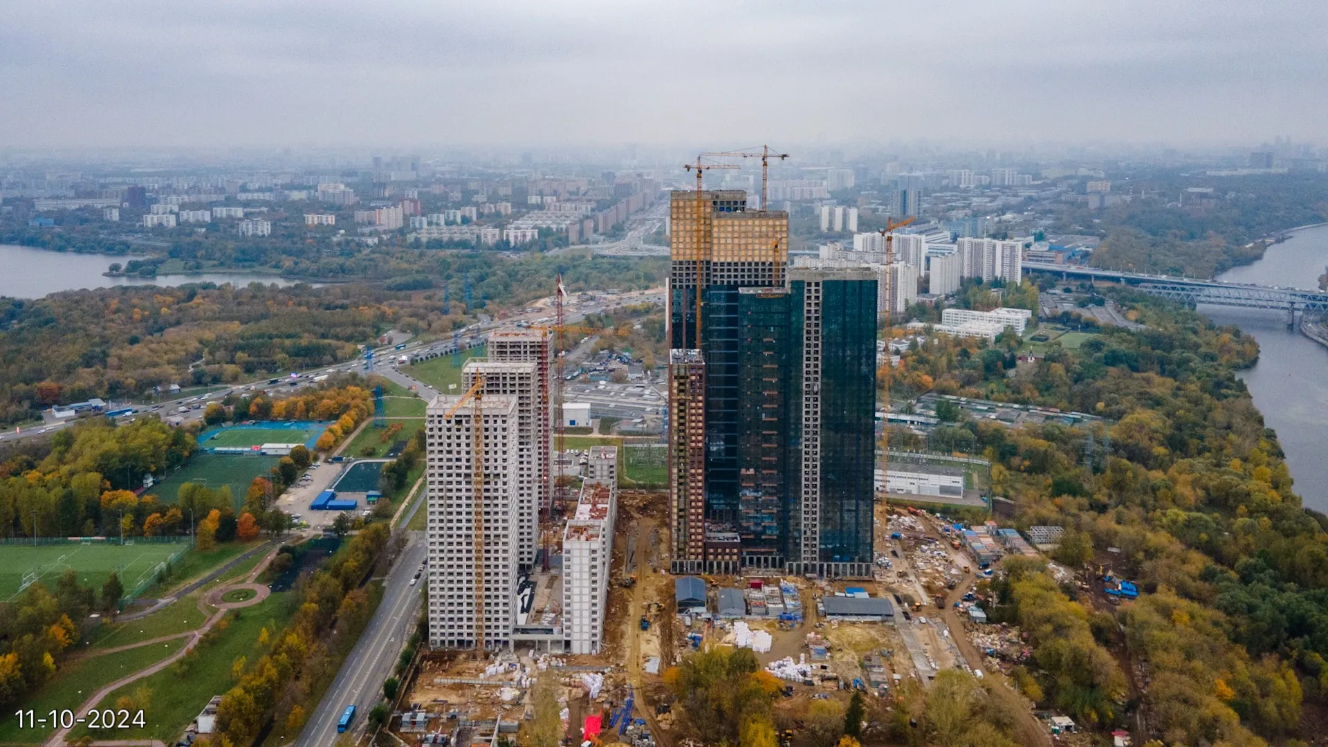 ЖК "WAVE" (Вейв) ход строительства