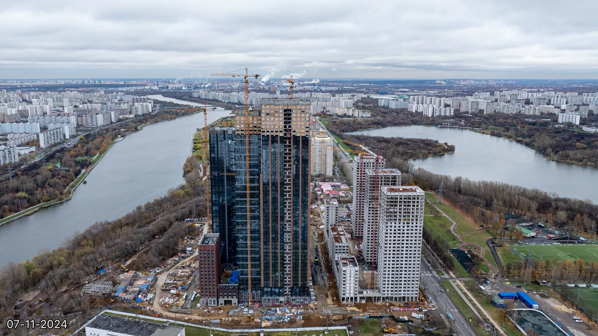 ЖК "WAVE" (Вейв) ход строительства