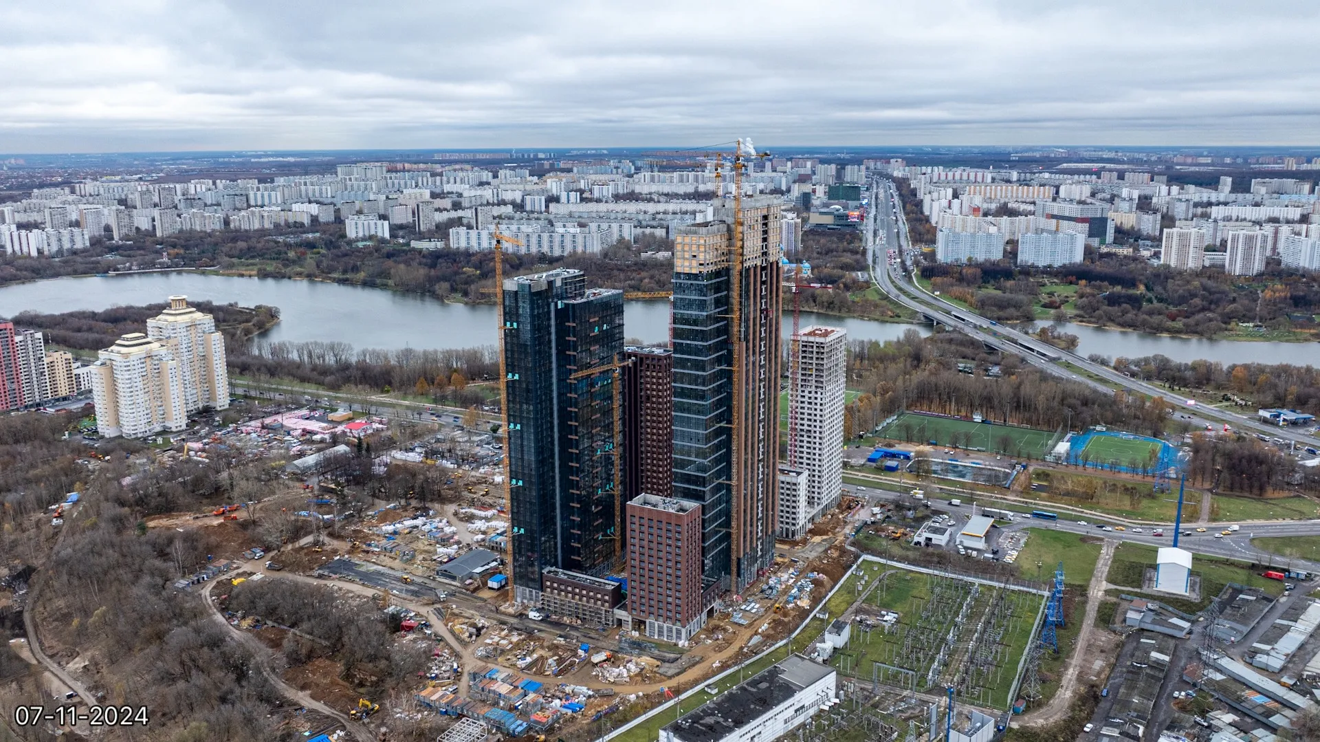 ЖК "WAVE" (Вейв) ход строительства