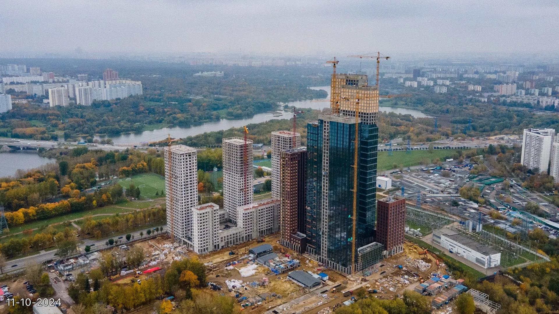 ЖК "WAVE" (Вейв) ход строительства